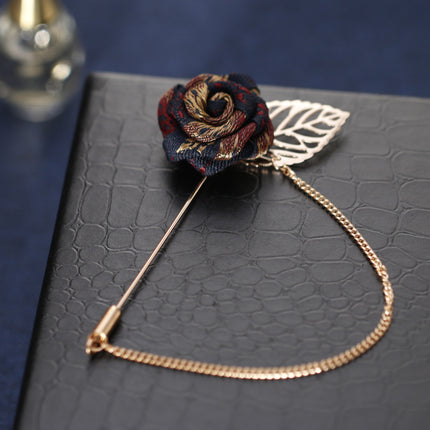Women's Boho Rose Shaped Brooch - Wnkrs