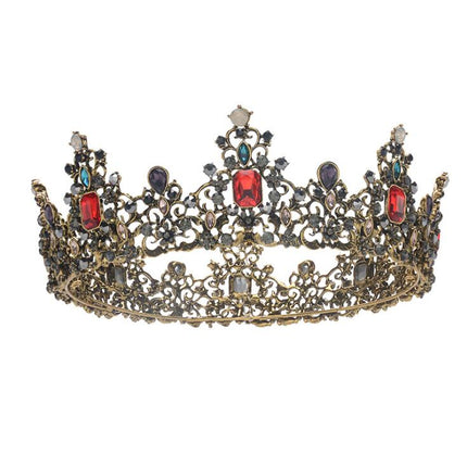 Baroque Crystal Tiara for Women - Wnkrs