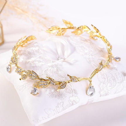 Women's Crystal Charm Wedding Headband - Wnkrs