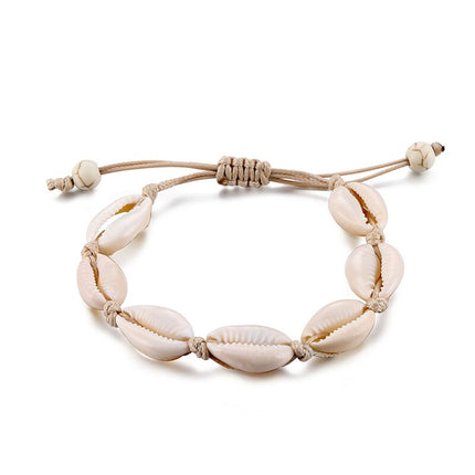 Boho Style Shell Conch Rope Anklet for Women - Wnkrs