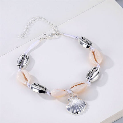 Boho Style Shell Conch Rope Anklet for Women - Wnkrs