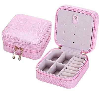 PU Leather Fashion Casket Mini Jewelry Storage Box - Wnkrs