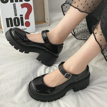 Women's High Heel Classic Style Round Toe Shoes - Wnkrs