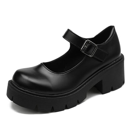 Women's High Heel Classic Style Round Toe Shoes - Wnkrs