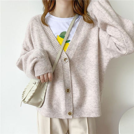 Women's Pastel Color Cardigan - Wnkrs
