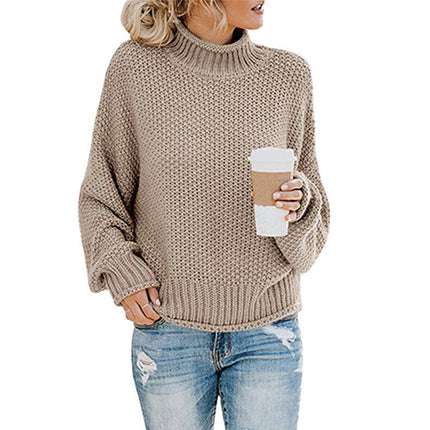 Women's Knitted Loose Pullover - Wnkrs