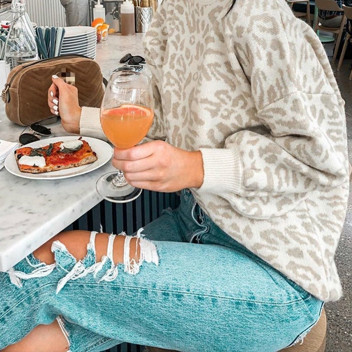 Women's Animal Printed Pullover