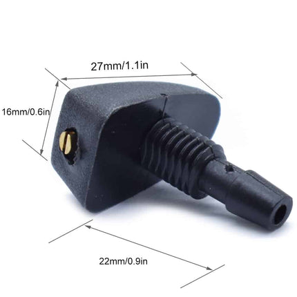 Universal Car Windscreen Washer Nozzles Pair - wnkrs