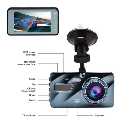 Dual Lens Full HD Dash Camera - wnkrs