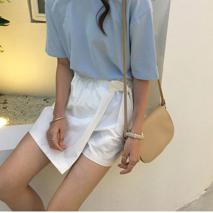 Women's Basic Solid Color T-Shirt - Wnkrs