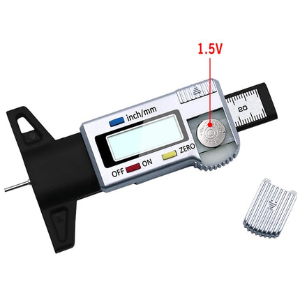 Digital Car Tire Tread Depth Gauge - wnkrs