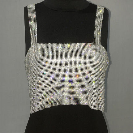 Women's Sequined Short Top - Wnkrs