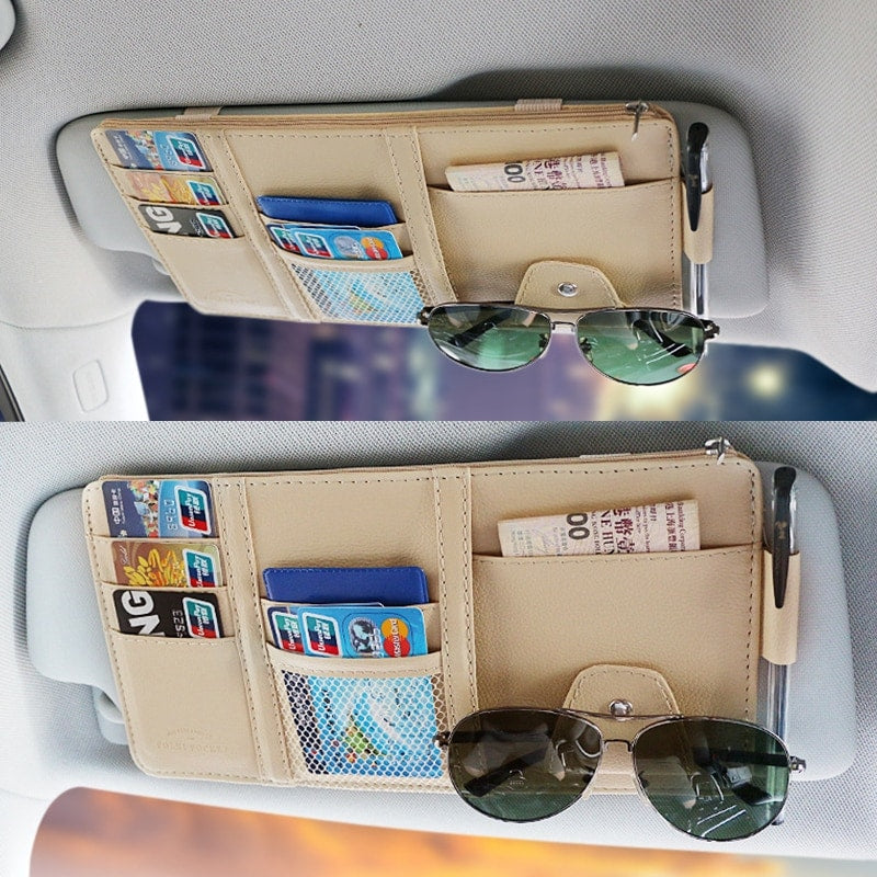 Car Sun Visor Organizer Bag