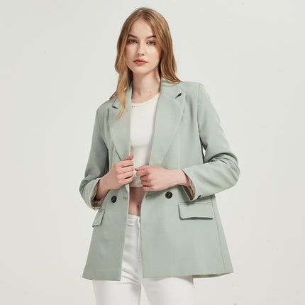 Women's Double Breasted Blazer - Wnkrs