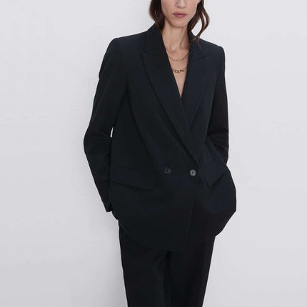 Women's Double Breasted Blazer - Wnkrs