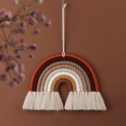 Woven Rainbow Shaped Tapestry - wnkrs