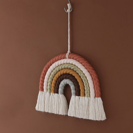 Woven Rainbow Shaped Tapestry - wnkrs