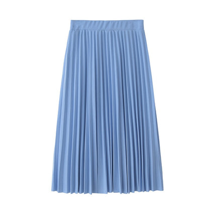 Women's High Waist Pleated Skirt - Wnkrs