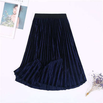 Women's Colorful Pleated Skirt - Wnkrs