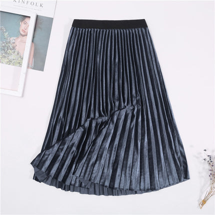 Women's Colorful Pleated Skirt - Wnkrs