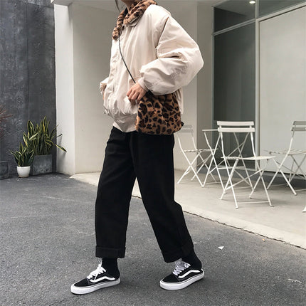 Women's Loose High Waisted Thin Pants - Wnkrs