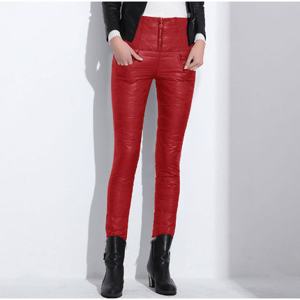 Fashion Winter Warm High-Waisted Women's Pants - Wnkrs