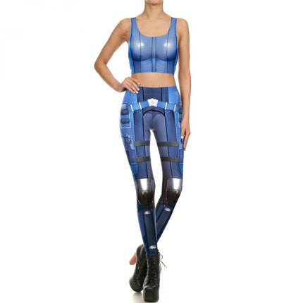 Fashion Casual Skull Printed Elastic Women’s Leggings - Wnkrs