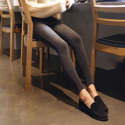 Women's Skinny Elastic Denim Leggings - Wnkrs