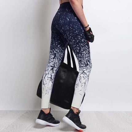 Women's Colorful Printed Sport Leggings - Wnkrs