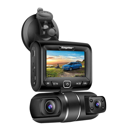 3 Lens WiFi ADAS Front and Rear Dashcam - wnkrs