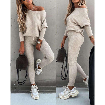 Women's Solid Color Tracksuit - Wnkrs