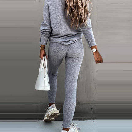 Women's Solid Color Tracksuit - Wnkrs