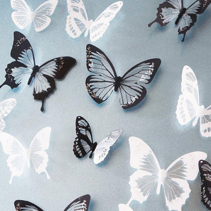 3D Butterflies Shaped Wall Stickers - wnkrs