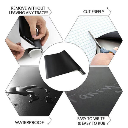 Removable Chalk Board Wall Sticker - Wnkrs