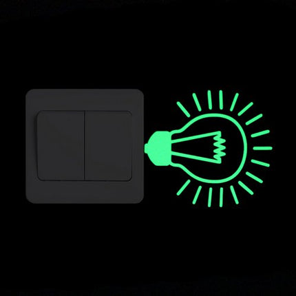 Cartoon Fluorescent Switch Sticker - Wnkrs