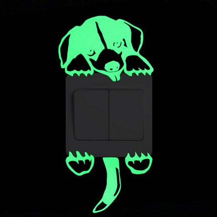 Cartoon Fluorescent Switch Sticker - Wnkrs