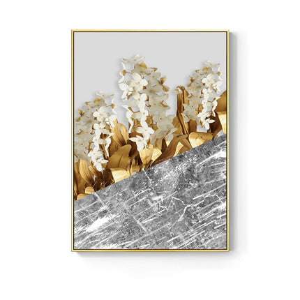 Golden Leaf Canvas Poster - Wnkrs