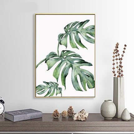 Scandinavian Style Tropical Plants Poster - Wnkrs