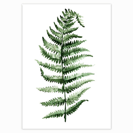 Scandinavian Style Tropical Plants Poster - Wnkrs