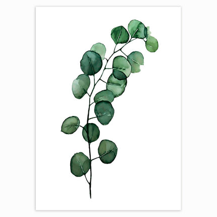 Scandinavian Style Tropical Plants Poster - Wnkrs