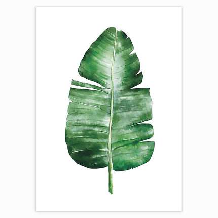 Scandinavian Style Tropical Plants Poster - Wnkrs
