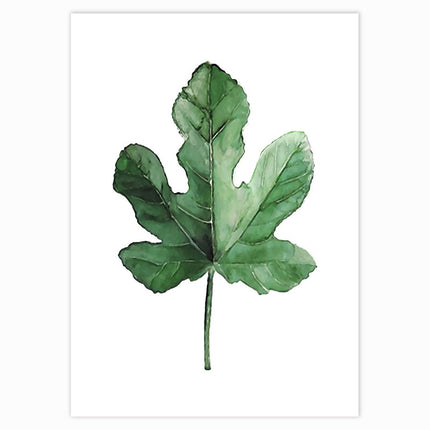 Scandinavian Style Tropical Plants Poster - Wnkrs