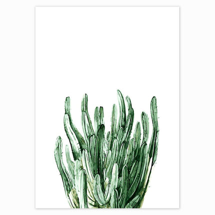 Scandinavian Style Tropical Plants Poster - Wnkrs