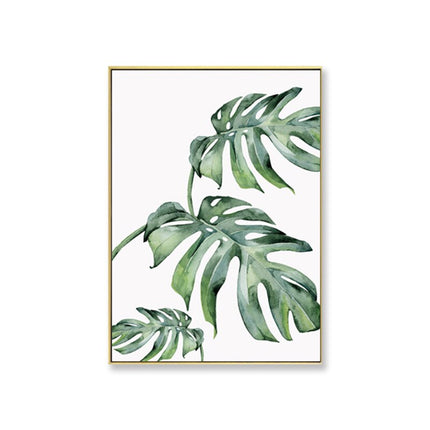 Watercolor Leaves Printed Poster - Wnkrs