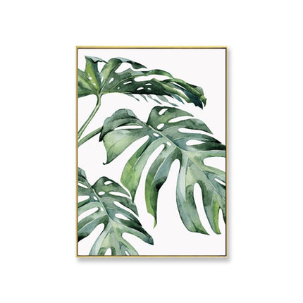 Watercolor Leaves Printed Poster - Wnkrs