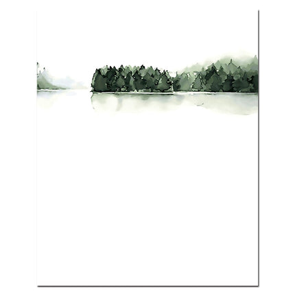 Watercolor Leaves Printed Poster - Wnkrs