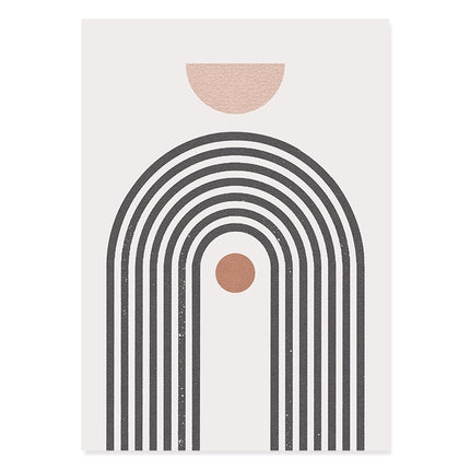 Abstract Boho Style Canvas Poster - wnkrs