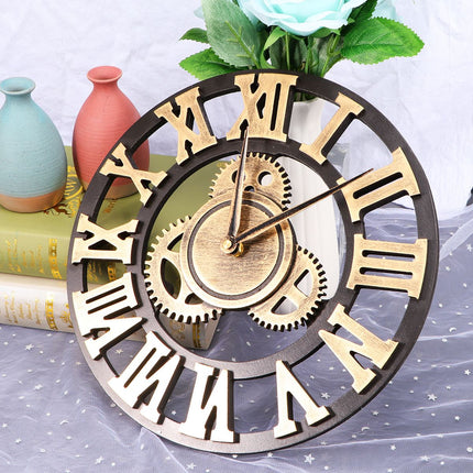 Industrial Style Hollow Wall Clock - wnkrs