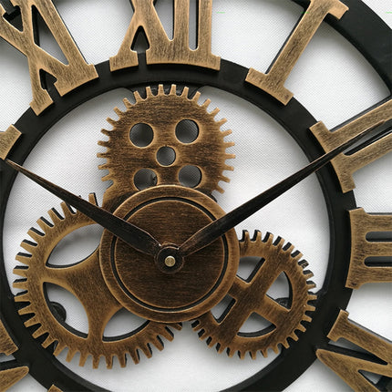 Industrial Style Hollow Wall Clock - wnkrs
