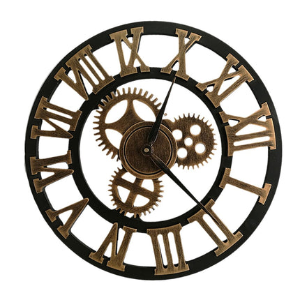 Industrial Style Hollow Wall Clock - wnkrs